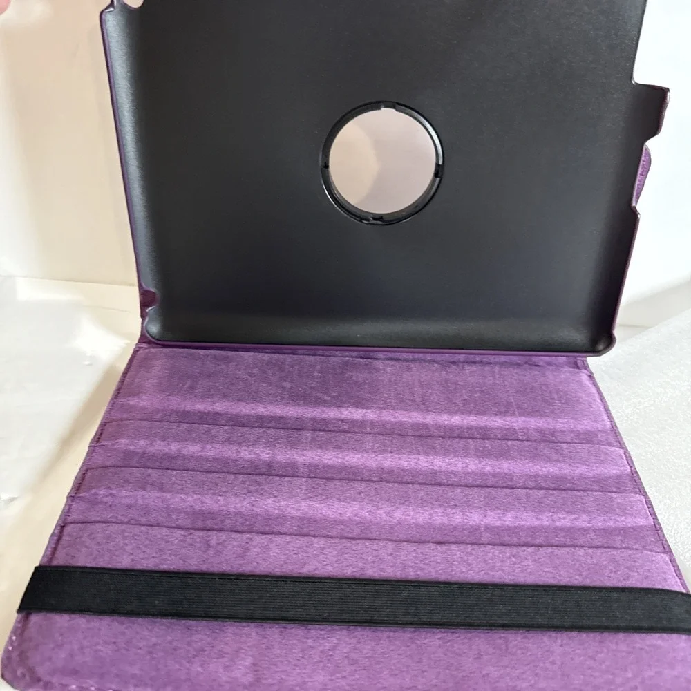 iPad Case for 2nd 3rd 4th Gen (2011-2012), Smart Cover | Rotating Stand‎ Purple